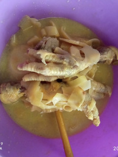 Foto resep Sayur rebung ceker