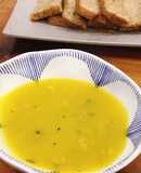 Soup khoai tây bí đỏ nấm linh chi