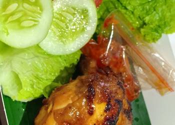 Mudah Cepat Memasak Ayam bakar madu lunak Ala Warung