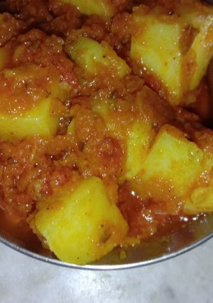 A picture of Masala Aloo.