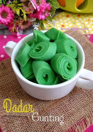 Foto resep Dadar Gulung Gunting Pandan