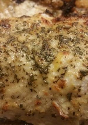 A picture of Ricotta & Honey Stuffed Chicken Breast.