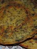 Indian chickpea flat bread