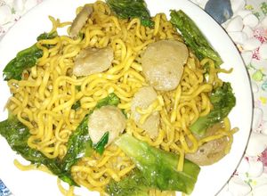 Foto resep Mie goreng selada