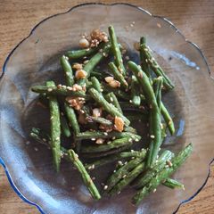 A picture of Stir fry beans.
