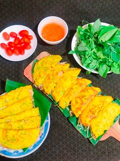 Hình của món Bánh xèo thơm ngon cuối tuần.