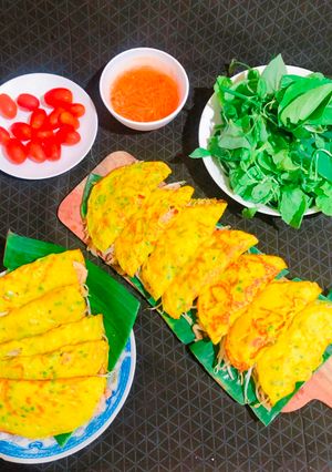 Hình của món Bánh xèo thơm ngon cuối tuần.