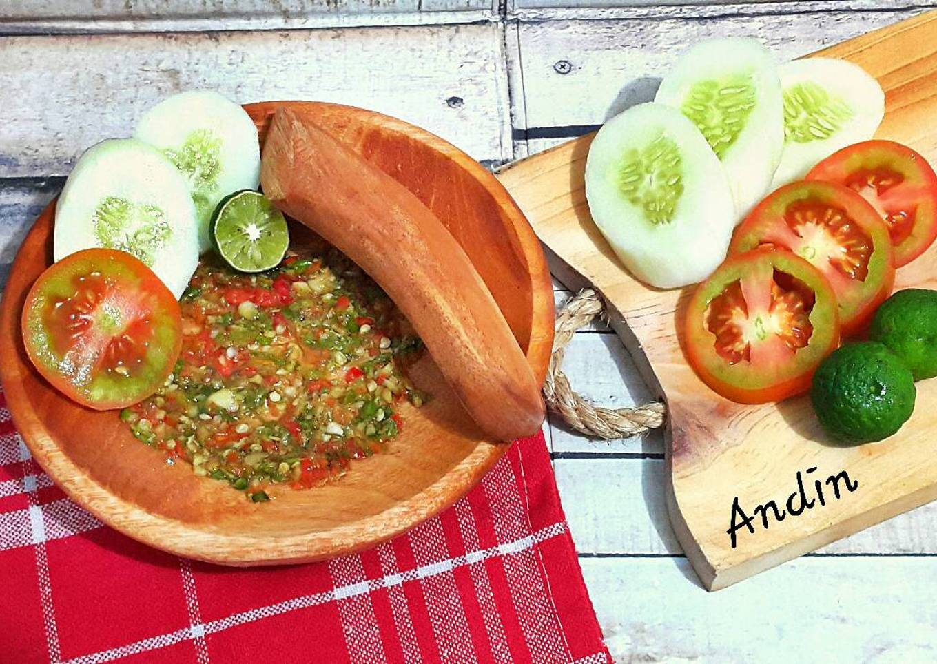 Sambal Korek Ala Bebek Goreng Haji Slamet