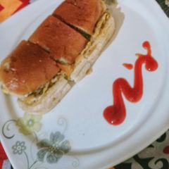 Anda Wala burger 🍔 A picture of Anda Wala burger 🍔.