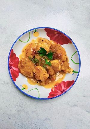 Foto resep Ayam Tahu Saus Lemon