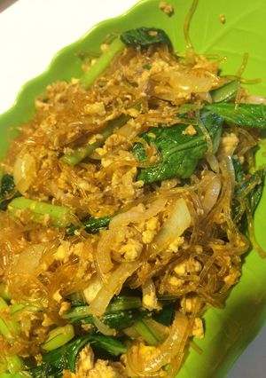 Foto resep Soun goreng sawi