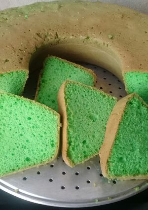 Foto resep Bolu pandan santan lembut