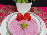 Strawberry Srikhand
