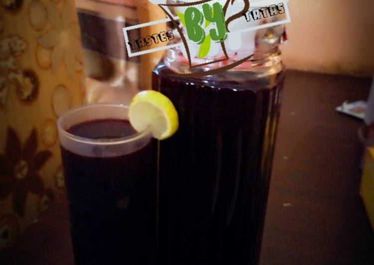 Simple Way to Make Super Quick Homemade Zobo drink