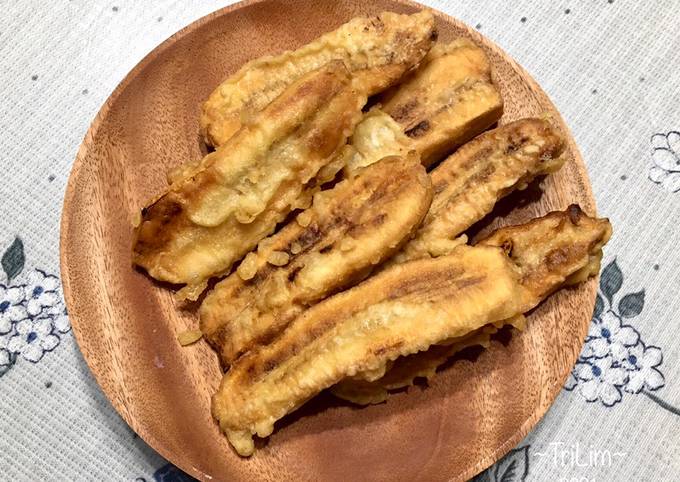Resep Pisang Goreng Krispi (Crispy Fried Banana) oleh TriLim - Cookpad