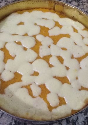 Una foto de Pastel de papa y calabaza