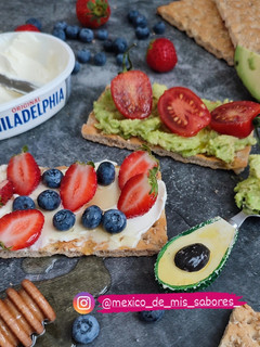 Una foto de 💥 TOSTADAS DULCES O SALADAS⁉️💥