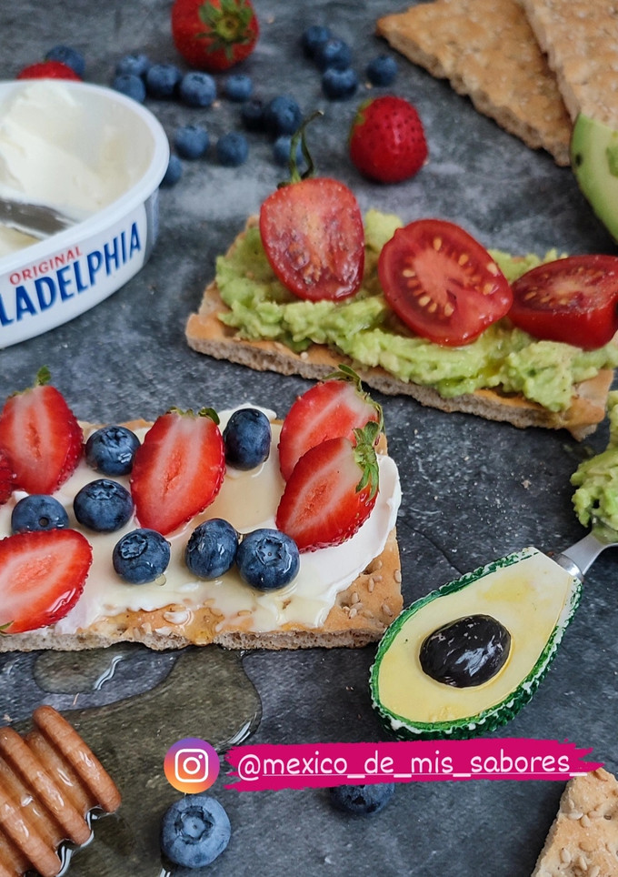 Una foto de 💥 TOSTADAS DULCES O SALADAS⁉️💥