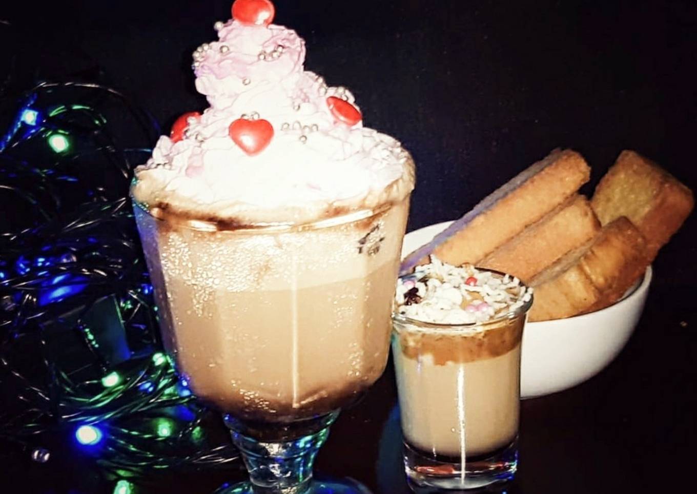 White chocolate coffee