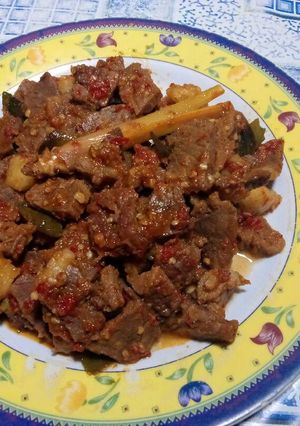 Foto resep Kambing bumbu rujak 🐐