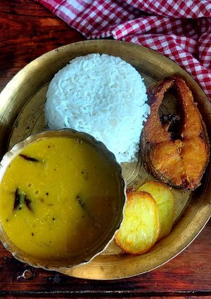 সাবেকি মুসুর ডাল (masoor dal recipe in Bengali) রেসিপির প্রধান ছবি