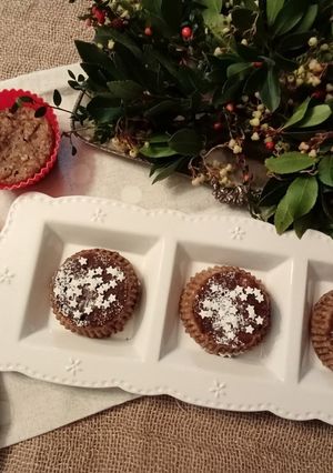 Foto di Tortini di ricotta e Pan di stelle
