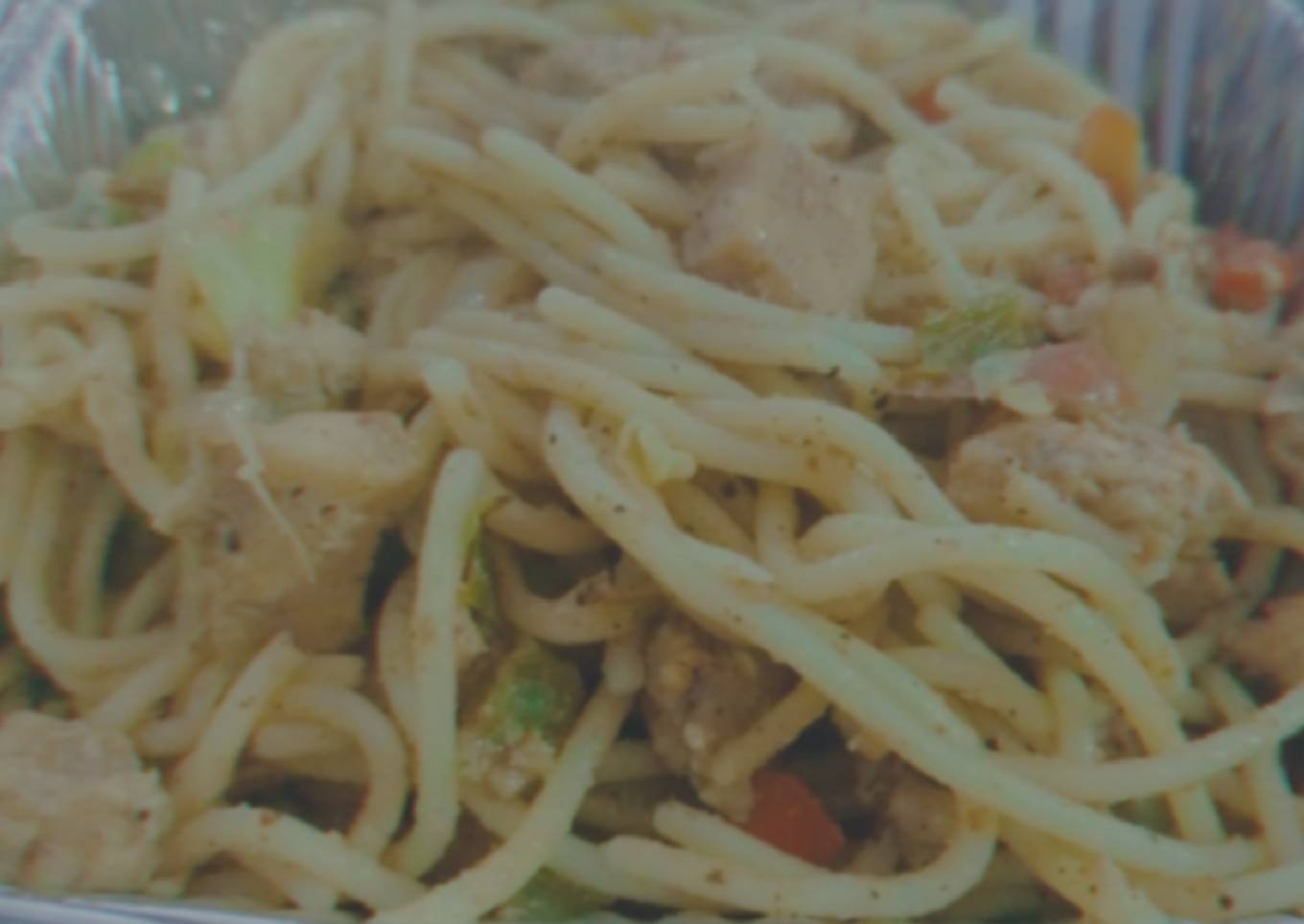 Chicken Fajita spaghetti