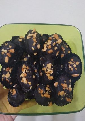 Foto resep Kurma Coklat Kacang