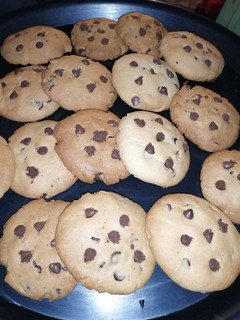 Una foto de Galletas con chispas de chocolate