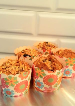 Foto resep Moist Banana Muffin Simple