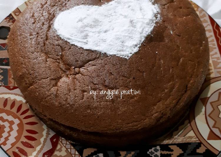 Chocolate Japanese Cheesecake