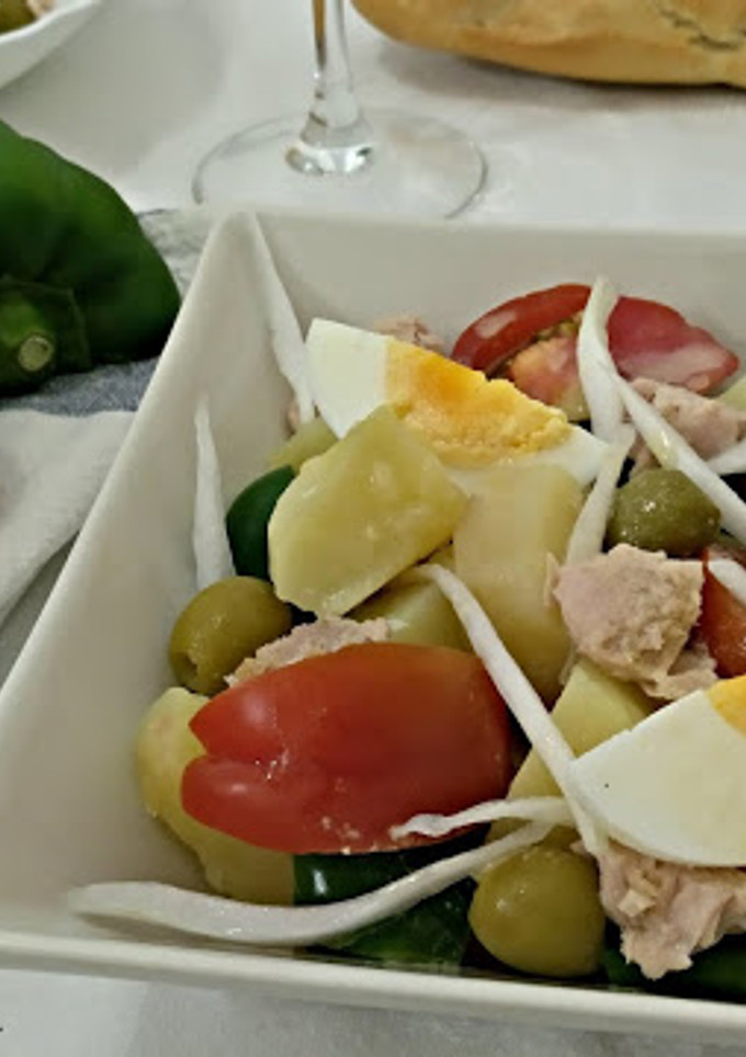 Una foto de Ensalada campera