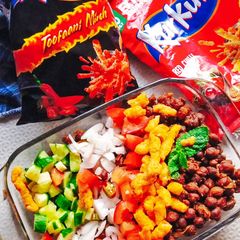 A picture of Kurkure Ki Chaat.