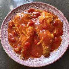 A picture of Sauteed Tomato Sardines.
