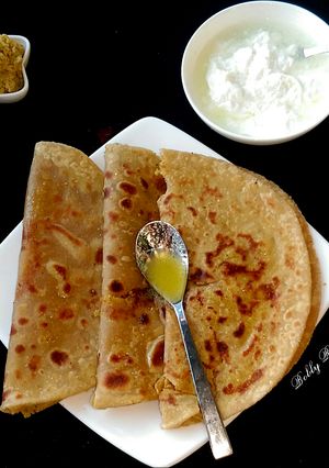 A picture of Puran poli.