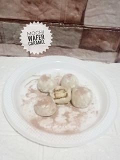 Foto resep Mochi Wafer Karamel