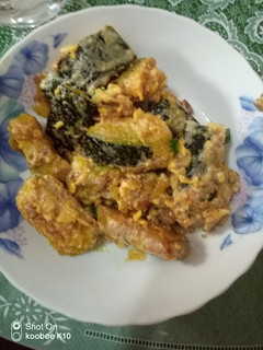 黃金金沙南瓜 的食譜成品照片