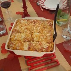 A picture of Veggie lasagne.