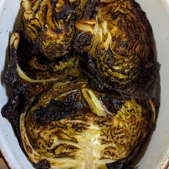 A picture of Cabbage steak.