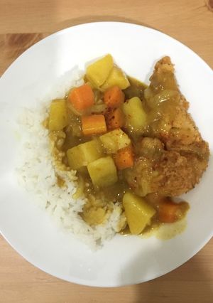 Foto resep Katsu Curry Rice