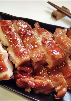 照燒雞腿排(快速版) 的食譜成品照片