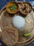Bengali Niramish Thali