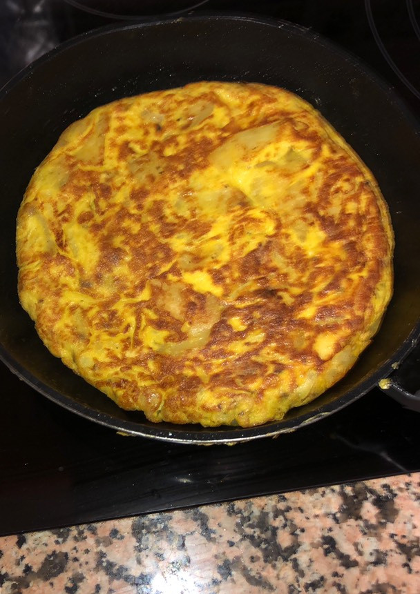 Una foto de Tortilla de patatas sana!