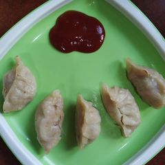 A picture of Veg Momos.