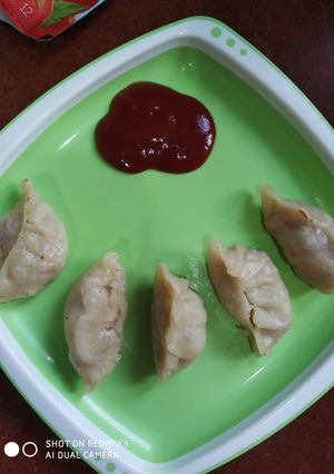 A picture of Veg Momos.