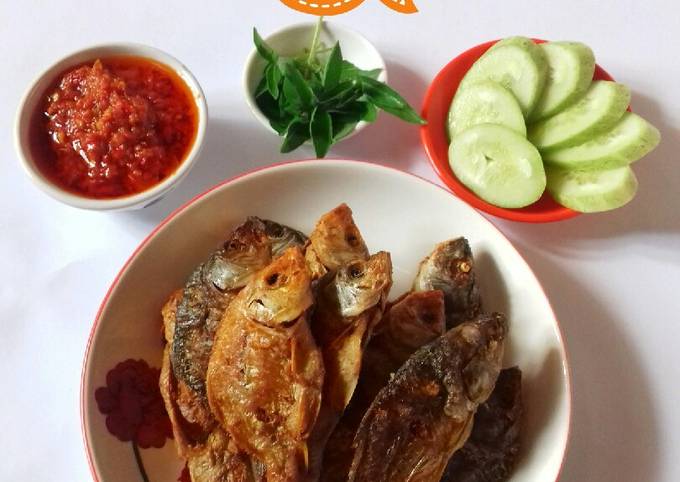 Goreng Kering Ikan Mas