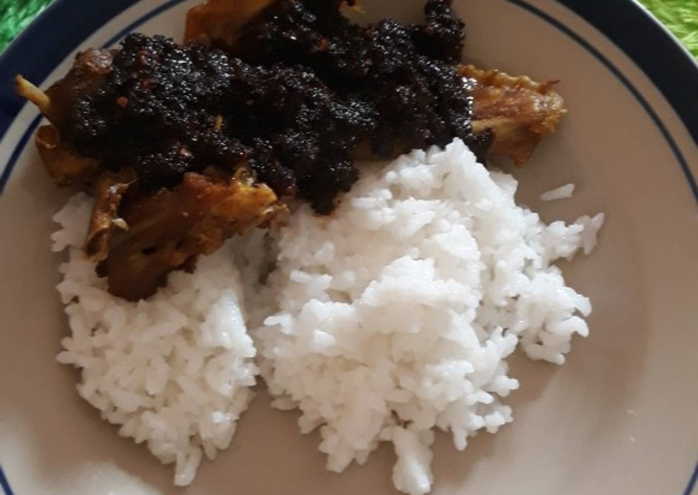 Bebek sambal hitam