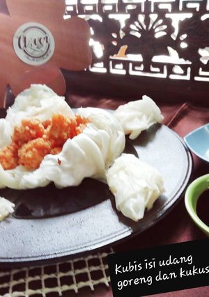 Foto resep 241.Kubis Isi Udang (Goreng & Kukus)