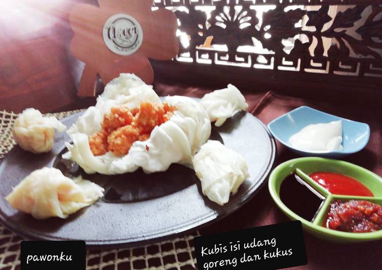 Resep 241.Kubis Isi Udang (Goreng &amp; Kukus) Anti Gagal