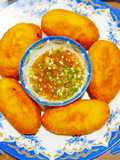 Pasteles de yuca, deliciosos